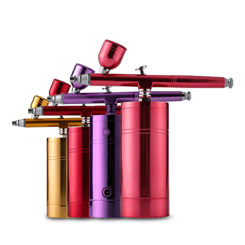 Dual Action Handheld Rechargeable Cordless Airbrush Wireless Air Brush For Barber Nail Art Manicure Model Painting Food Coloring
Dual Action Handheld Rechargeable Cordless Airbrush Wireless Air Brush For Barber Nail Art Manicure Model Painting Food Coloring