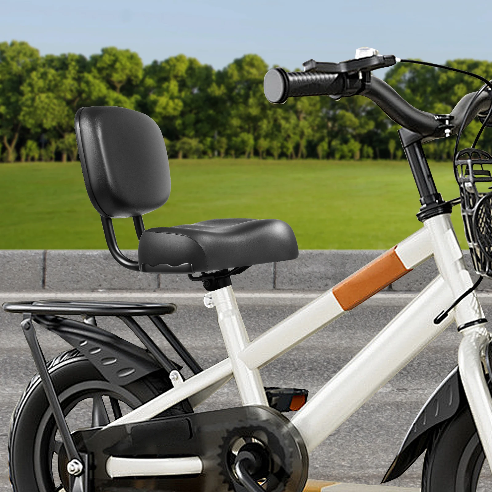 Black Tricycle Seat with Backrest Extra Wide Tricycle Saddle Seat with Back Support Tricycle Seat Cushion Adjustable Height
Black Tricycle Seat with Backrest Extra Wide Tricycle Saddle Seat with Back Support Tricycle Seat Cushion Adjustable Height