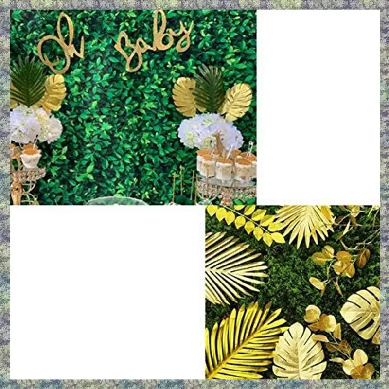 WON 24Pcs Artificial Leaves Gold Palm Leaves Golden Tropical Plants Palm Leaves For Wedding Home DIY Decorations Supplies
WON 24Pcs Artificial Leaves Gold Palm Leaves Golden Tropical Plants Palm Leaves For Wedding Home DIY Decorations Supplies