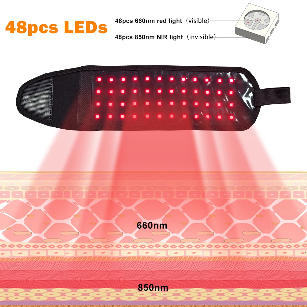 Professional Portable Health Wellness Product Red and Infrared Light Therapy Wrap Physical Heating Pad
Professional Portable Health Wellness Product Red and Infrared Light Therapy Wrap Physical Heating Pad