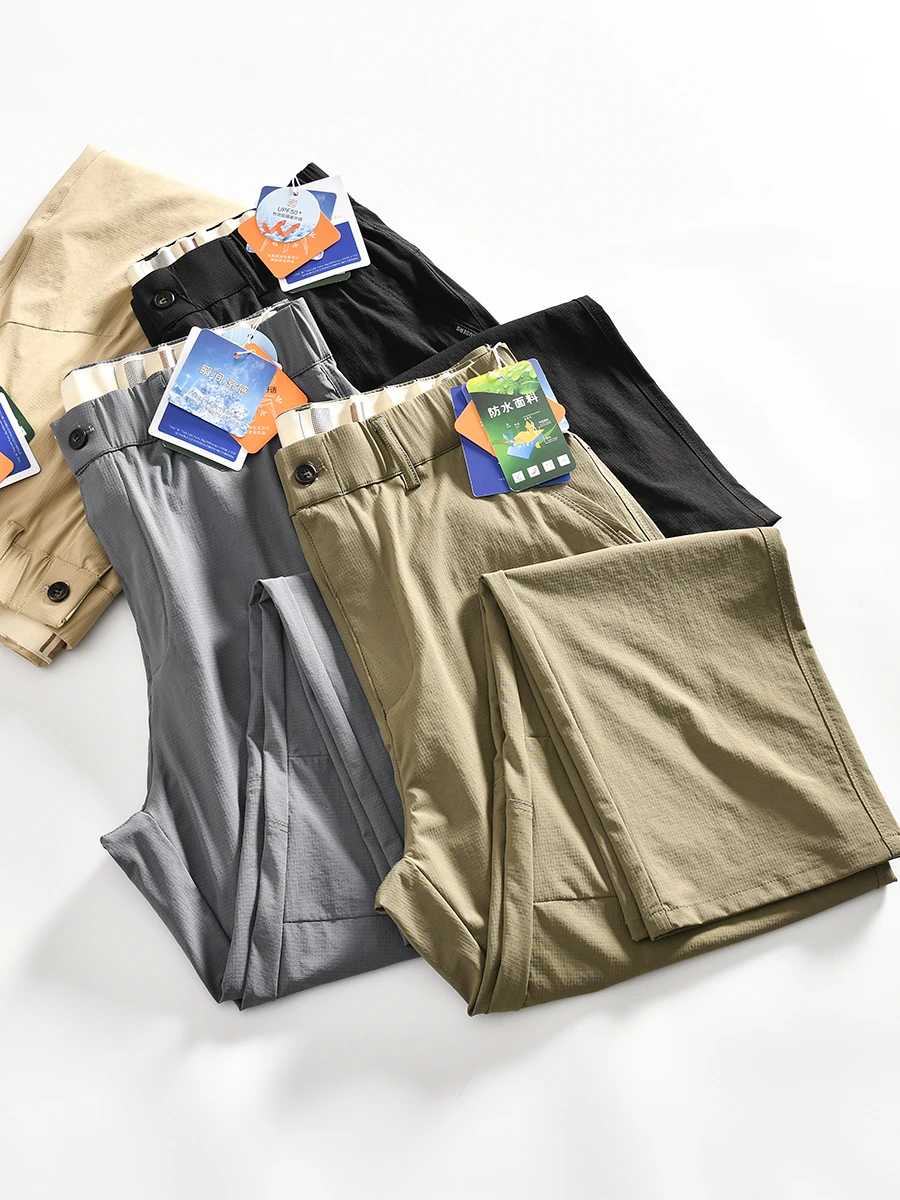 Men's Outdoor Casual Pants Spring Summer Checkered Straight Leg Quick Dry Breathable UPF50 Anti-Tear Fashionable Leisure Trou...
Men's Outdoor Casual Pants Spring Summer Checkered Straight Leg Quick Dry Breathable UPF50 Anti-Tear Fashionable Leisure Trou...
