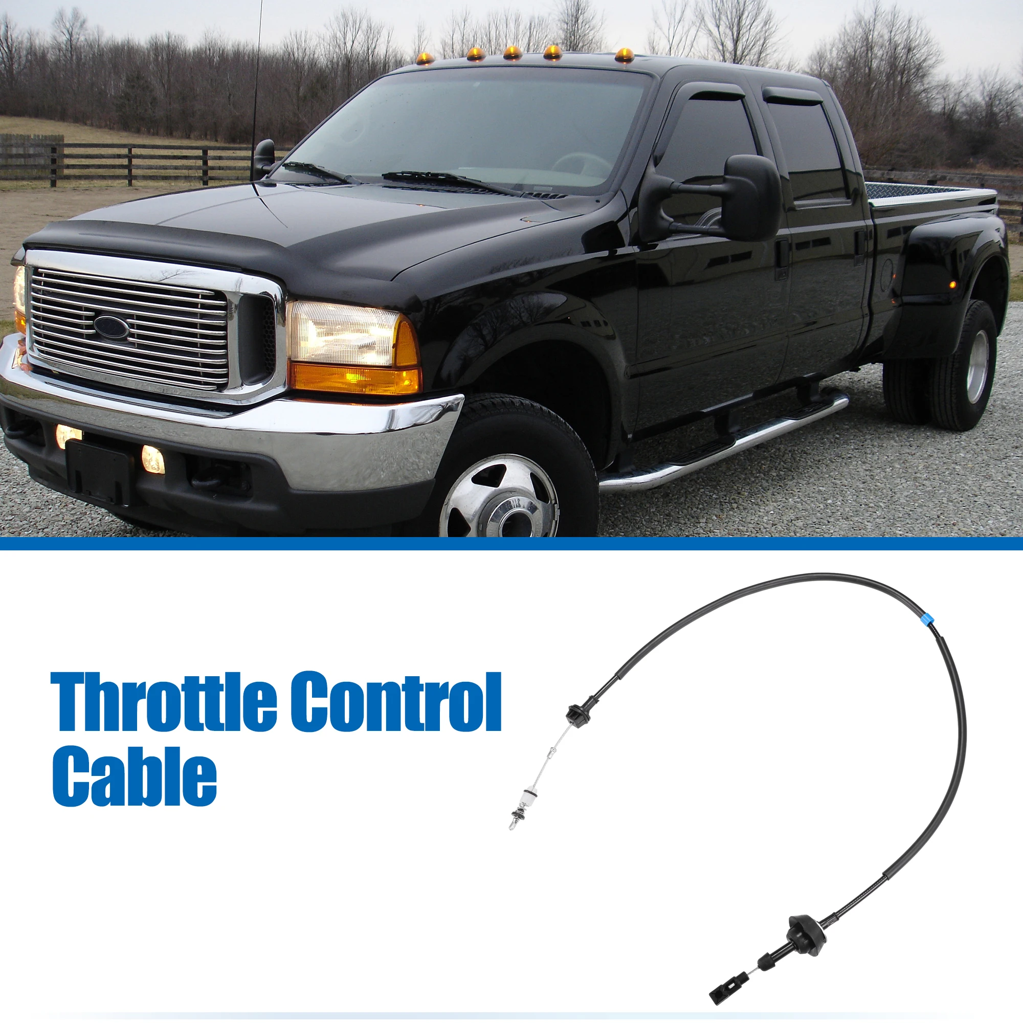 Motoforti Throttle Body Accelerator Cable Fit for Dodge for Ram 2500 3500 1994-1998 5.9L - Pack of 1
Motoforti Throttle Body Accelerator Cable Fit for Dodge for Ram 2500 3500 1994-1998 5.9L - Pack of 1