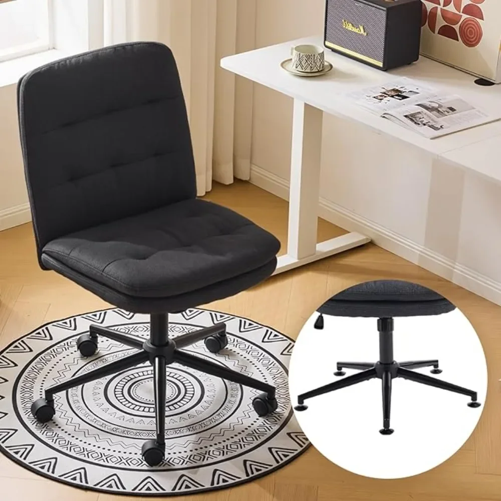 Back ArmlOice Desk Chair with Wheels/no Wheels,360°Rocking Swivel Vanity Chair with Thickened Cushion,Adjustable Height Rolling
Back ArmlOice Desk Chair with Wheels/no Wheels,360°Rocking Swivel Vanity Chair with Thickened Cushion,Adjustable Height Rolling