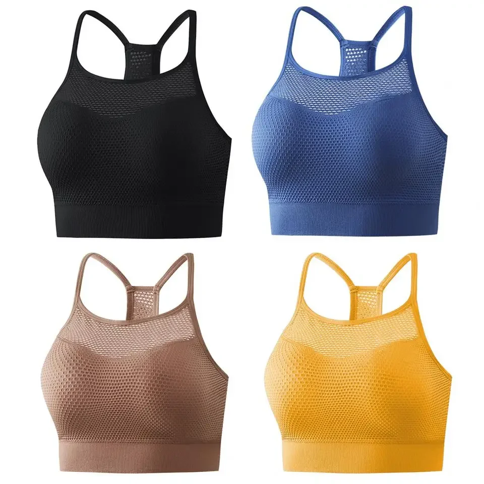 Women Sports Bra Without Gym Shockproof Mesh Sports Quick-drying Bra Running Fitness Yoga Women Training Sports Underwear
Women Sports Bra Without Gym Shockproof Mesh Sports Quick-drying Bra Running Fitness Yoga Women Training Sports Underwear