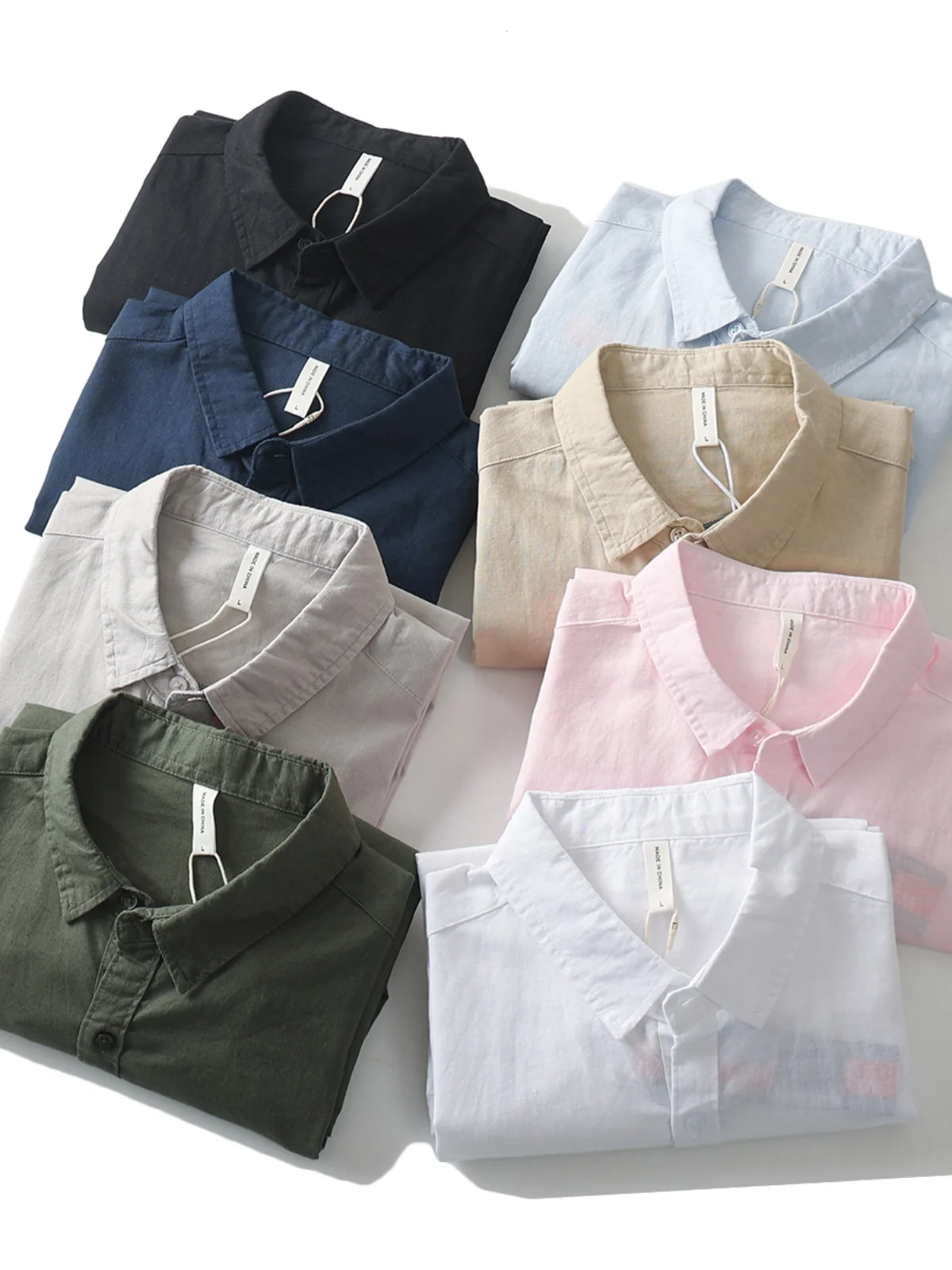 Cotton Linen Blend Long Sleeve Shirt Breathable Soft Skin-Friendly Business Casual Versatile Spring Autumn Men's Shirt
Cotton Linen Blend Long Sleeve Shirt Breathable Soft Skin-Friendly Business Casual Versatile Spring Autumn Men's Shirt
