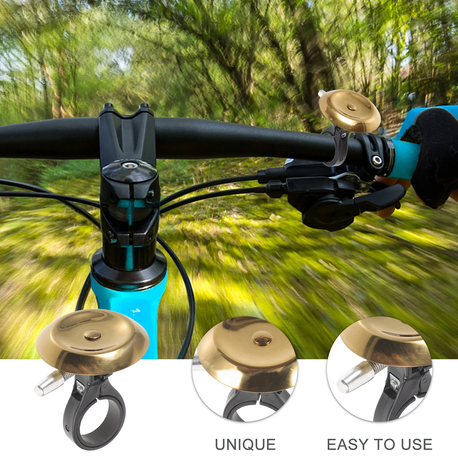 s Bike Bell for Replacement Lightweight Portable Bicycle Accessories Loud Sound Anti aging Plastic Base Suitable Mountain Road
s Bike Bell for Replacement Lightweight Portable Bicycle Accessories Loud Sound Anti aging Plastic Base Suitable Mountain Road