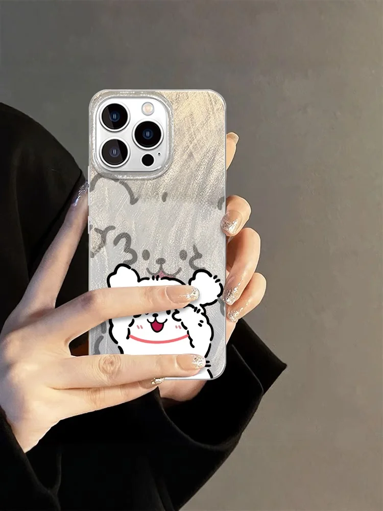 Jiabeiyao iPhone 16 pro Max Silicone Case Female Style Full Cover Ye Little Dog Creative Cartoon Flocking Anti-Fall Protection
Jiabeiyao iPhone 16 pro Max Silicone Case Female Style Full Cover Ye Little Dog Creative Cartoon Flocking Anti-Fall Protection