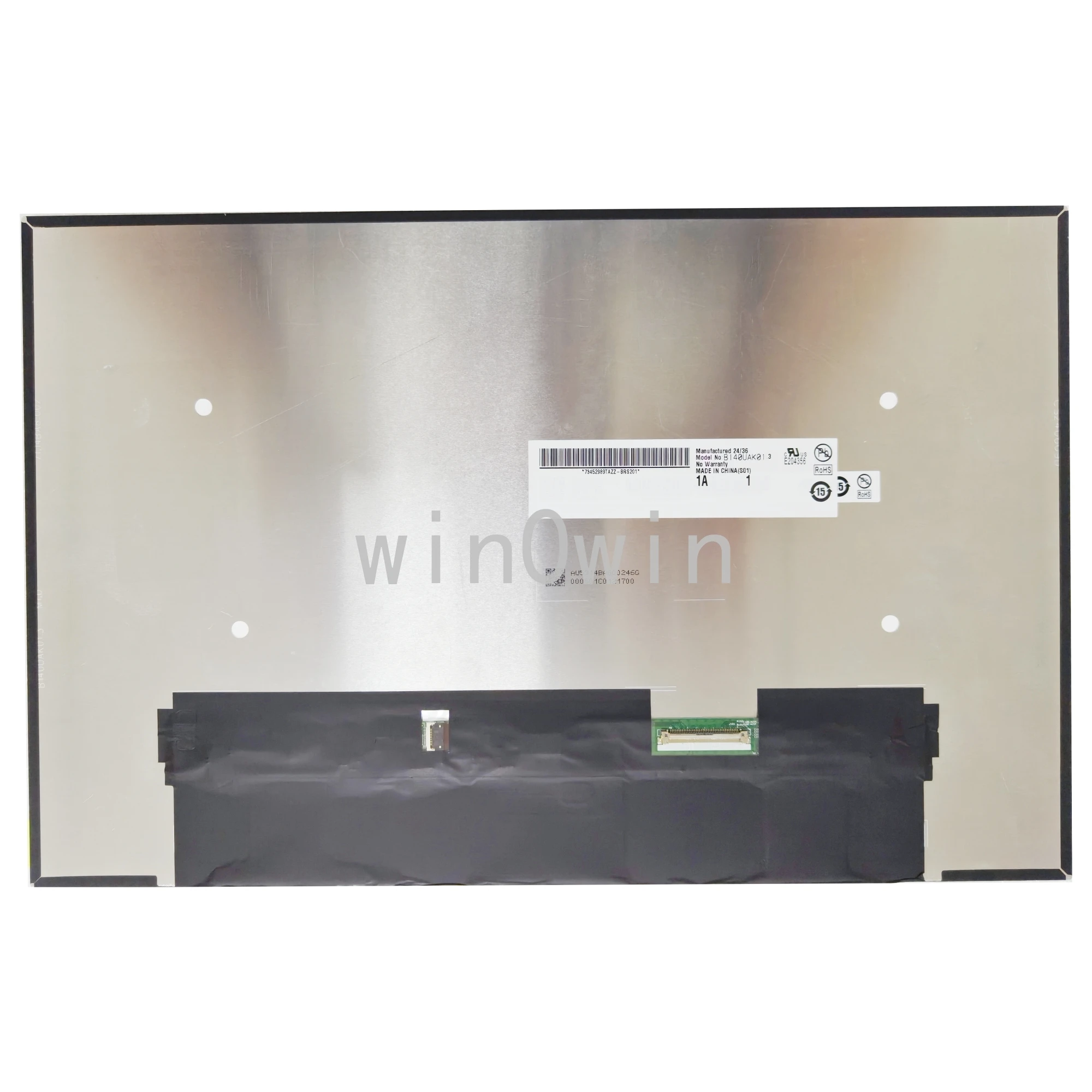 B140UAK01.3 FHD 14.0 inch Laptop Matte LED LCD Screen Display Replacement 1920x1200
B140UAK01.3 FHD 14.0 inch Laptop Matte LED LCD Screen Display Replacement 1920x1200
