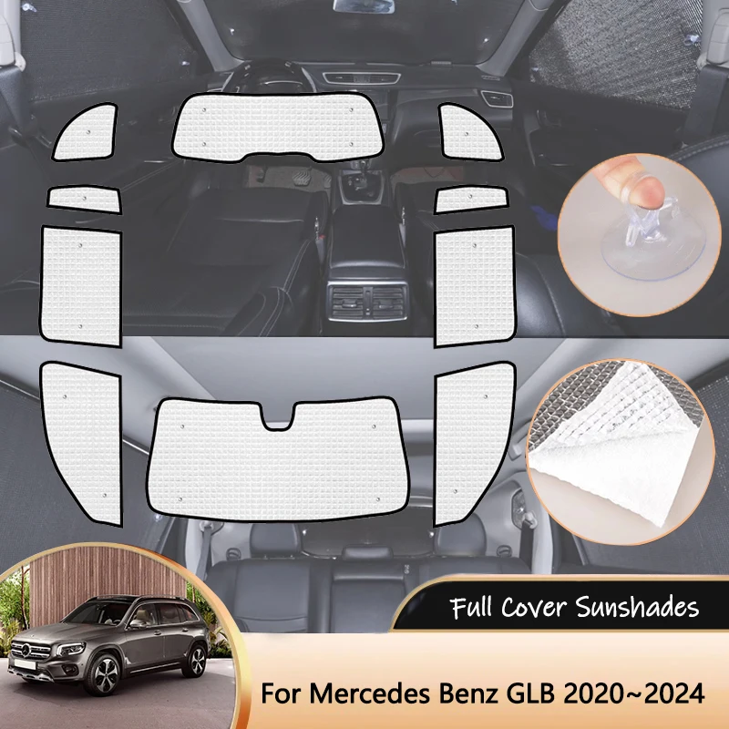 For Mercedes Benz GLB Class X247 2020~2024 2021 2022 Full Coverage Sunshades Car Accessories Sun Visor Side Windows Windshields
For Mercedes Benz GLB Class X247 2020~2024 2021 2022 Full Coverage Sunshades Car Accessories Sun Visor Side Windows Windshields