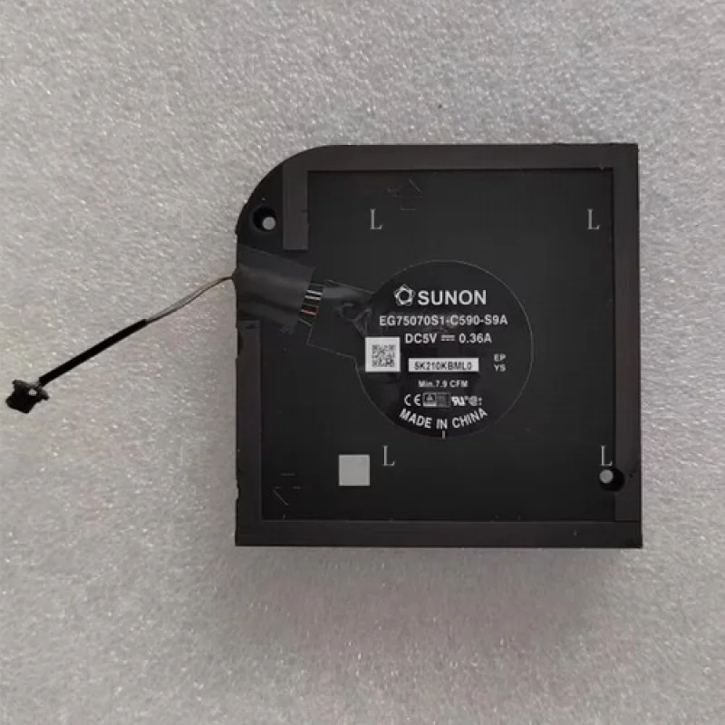 L ДЛЯ Вентилятора Dell SUNON EG75070S1-C590-S9A 5k210LBML0 DC5V 0,36A
L ДЛЯ Вентилятора Dell SUNON EG75070S1-C590-S9A 5k210LBML0 DC5V 0,36A
