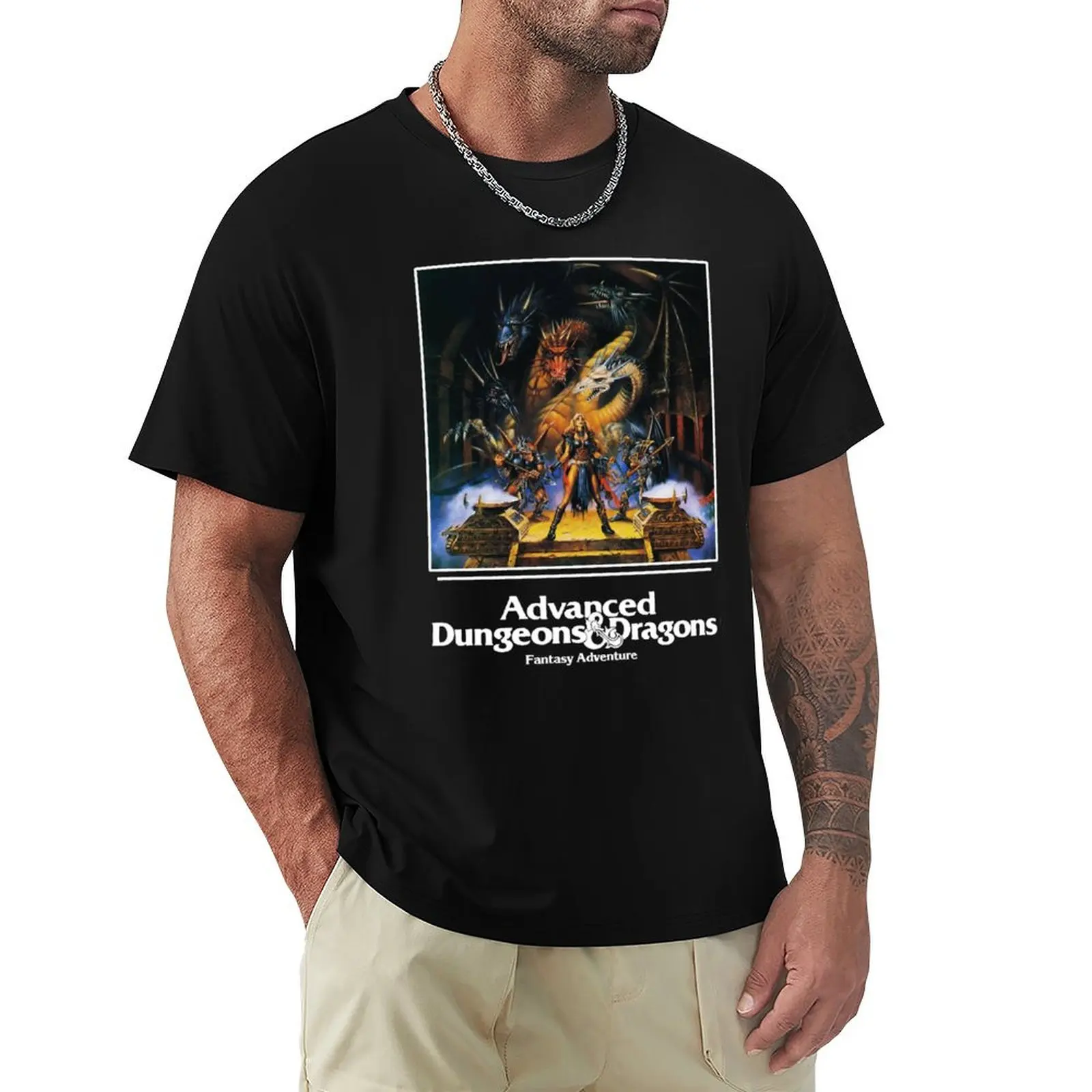 Advanced Role Playing Game Character T-Shirt sports fans anime plain black t shirts men
Advanced Role Playing Game Character T-Shirt sports fans anime plain black t shirts men