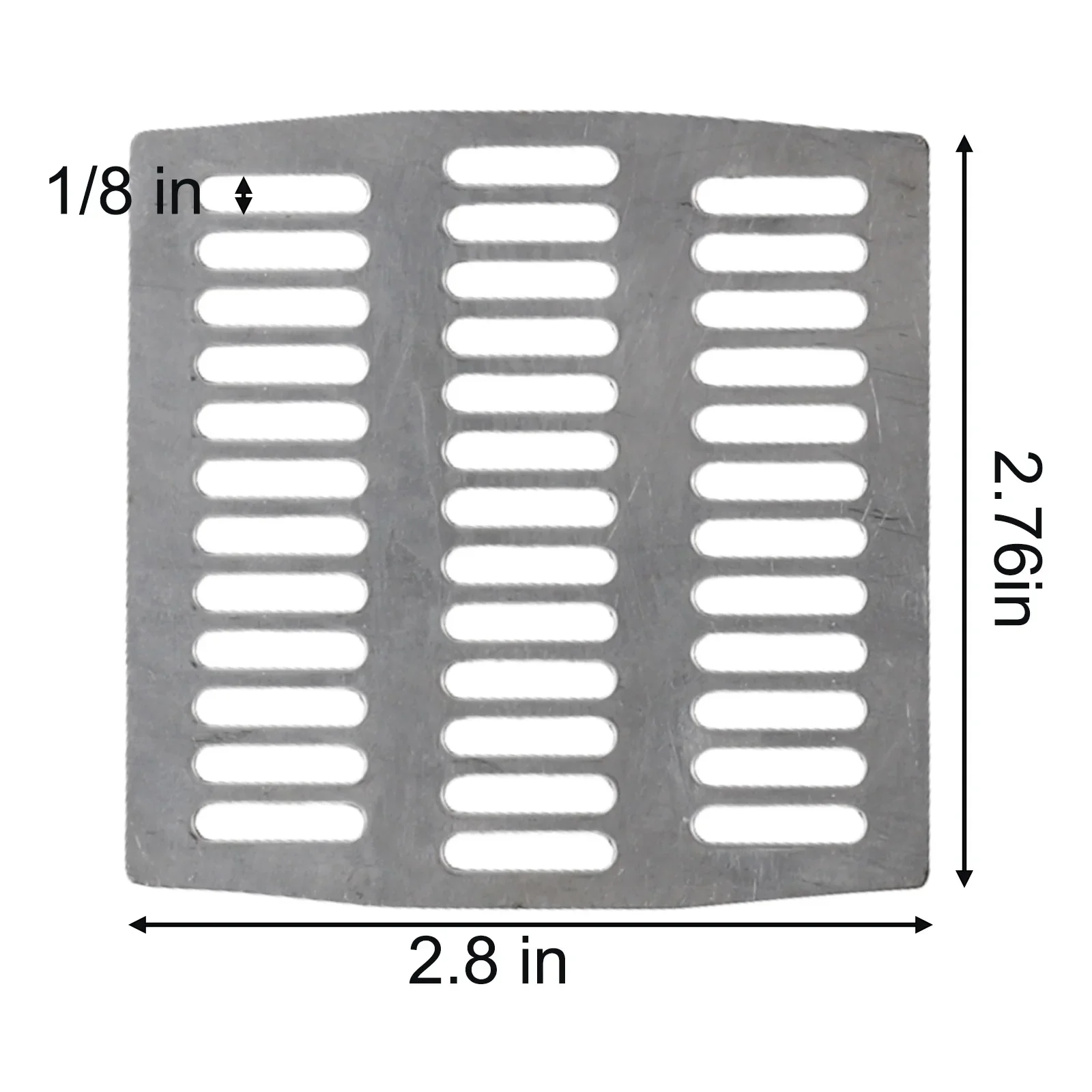 50 Pcs 2.76" X 2.8" Stainless Steel Weep Hole Covers For Brick Walls Inserts Home Improvement Hardware Accessories
50 Pcs 2.76" X 2.8" Stainless Steel Weep Hole Covers For Brick Walls Inserts Home Improvement Hardware Accessories