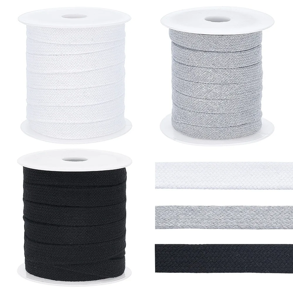 3 Bundles 3 Colors Polyester-Cotton Ribbon Clothes Accessories Mixed Color 1/2 inch(12mm) 10.94 Yards(10m)/Set
3 Bundles 3 Colors Polyester-Cotton Ribbon Clothes Accessories Mixed Color 1/2 inch(12mm) 10.94 Yards(10m)/Set