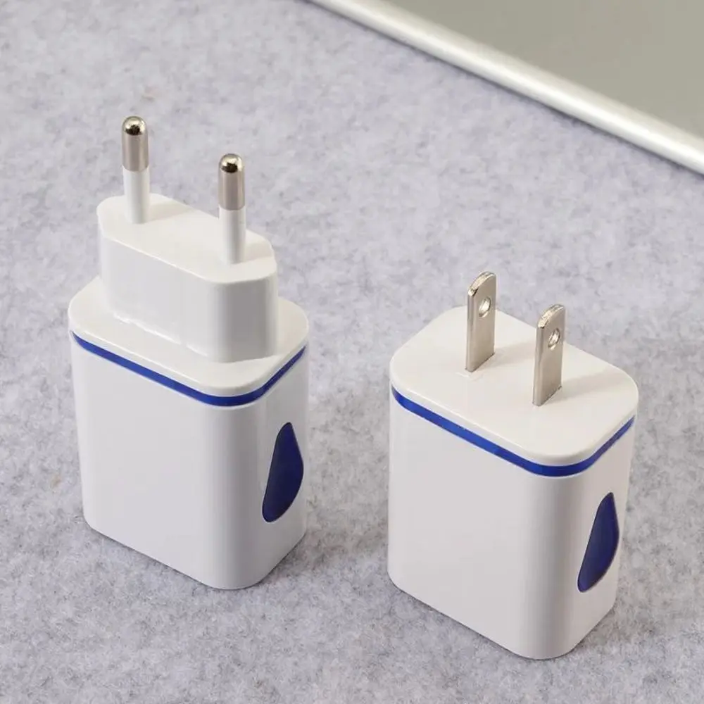 Adapter Double USB Ports Fast Charging Drops of Water Led Light Mobile Phone Charger Head Charger Head US/EU Plug USB Charger
Adapter Double USB Ports Fast Charging Drops of Water Led Light Mobile Phone Charger Head Charger Head US/EU Plug USB Charger