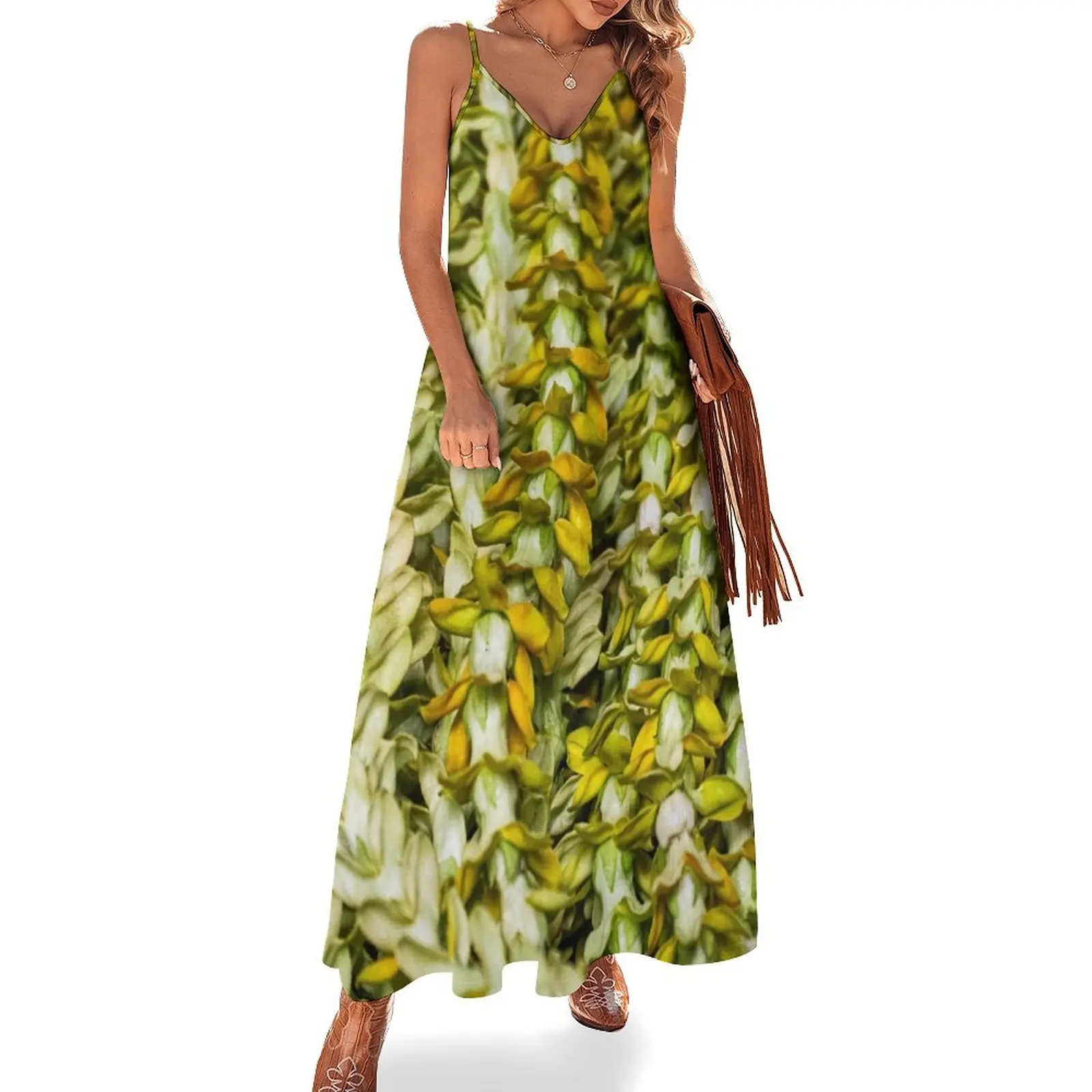 Lei Pakalana Sleeveless Long Dress african dresses for woman dress for women summer Dress
Lei Pakalana Sleeveless Long Dress african dresses for woman dress for women summer Dress