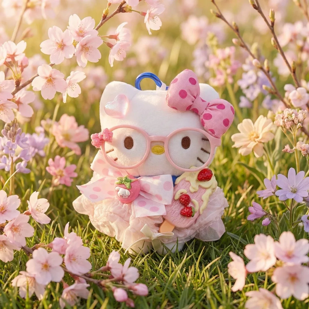 Hello Kitty Spring Garden Princess Style Plush Doll with Straw Hat Lace Dress Exquisite Flower Wedding Series Plush Pendant
Hello Kitty Spring Garden Princess Style Plush Doll with Straw Hat Lace Dress Exquisite Flower Wedding Series Plush Pendant