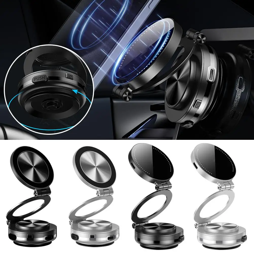 Newest Car Magnetic Vacuum Adsorption Bracket 360° Holder Charger Universal Stand Phone Phone Wireless Folding With Car Rot T4F0
Newest Car Magnetic Vacuum Adsorption Bracket 360° Holder Charger Universal Stand Phone Phone Wireless Folding With Car Rot T4F0