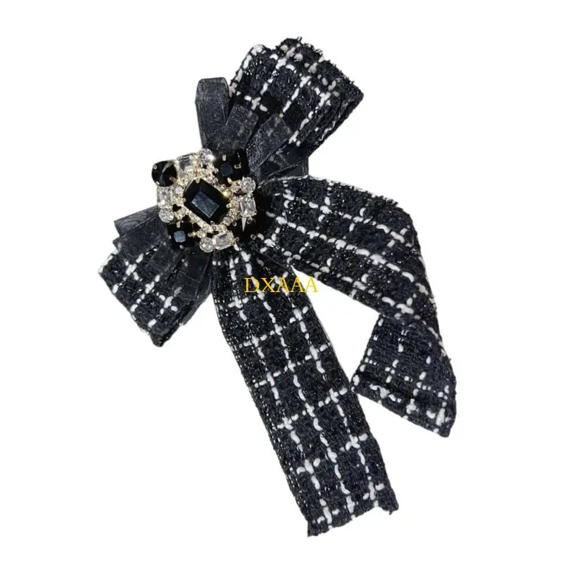 DXAA женские стразы плед брошь-бабочка булавка студенческая форма рубашка жабо воротник предварительно завязанный бантом зажим
DXAA женские стразы плед брошь-бабочка булавка студенческая форма рубашка жабо воротник предварительно завязанный бантом зажим