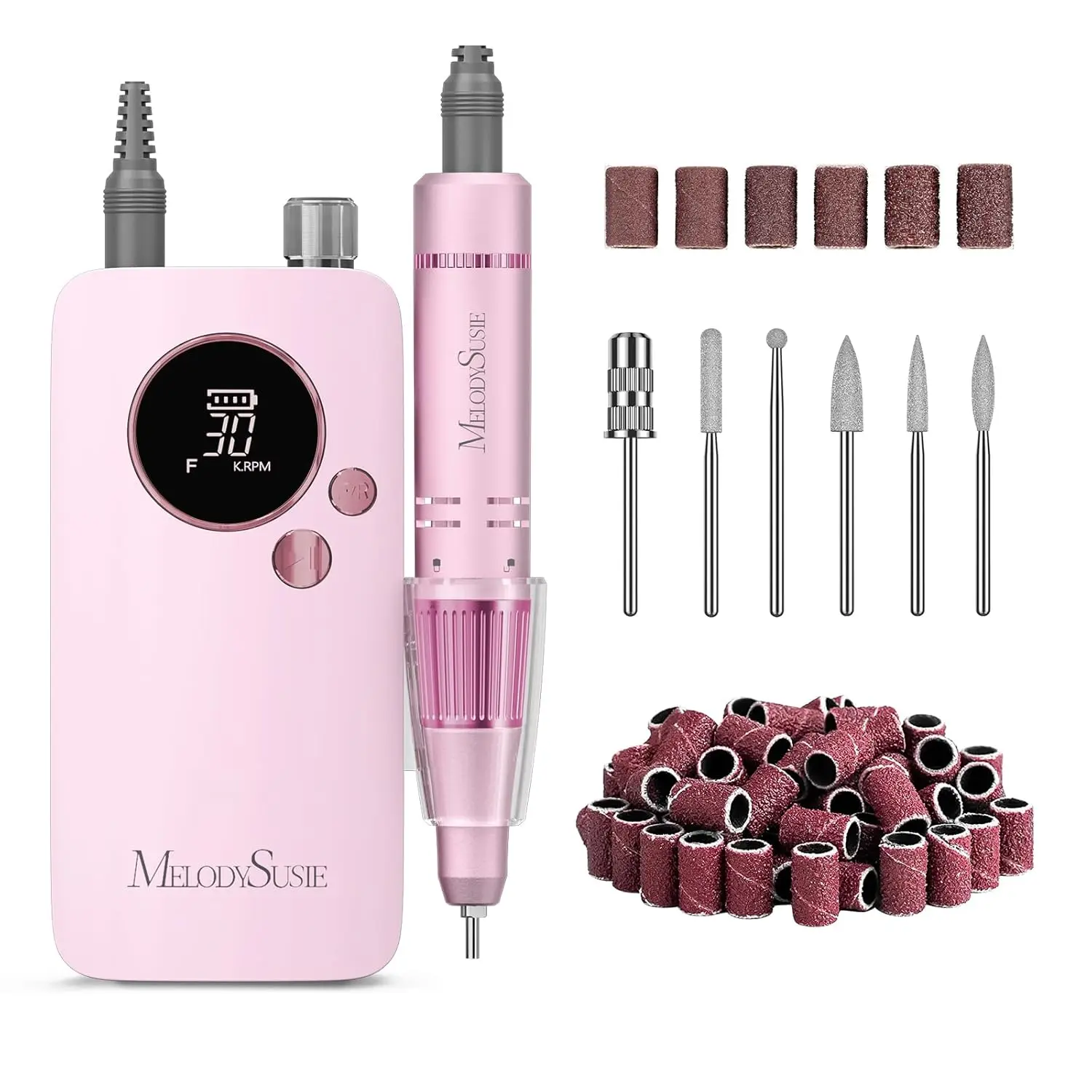 Entry-Level Cordless Nail Drill, 30000RPM E-File with Pastel Design for Manicure Shaping & Gel Removal
Entry-Level Cordless Nail Drill, 30000RPM E-File with Pastel Design for Manicure Shaping & Gel Removal