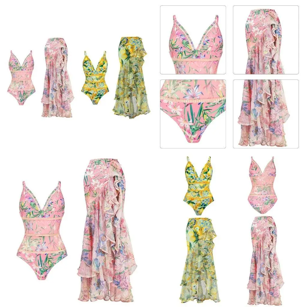 Y1UC Women 1 Pieces Bathing Suit Tummys Control Swimsuit with Cover Up Wrap Skirt
Y1UC Women 1 Pieces Bathing Suit Tummys Control Swimsuit with Cover Up Wrap Skirt