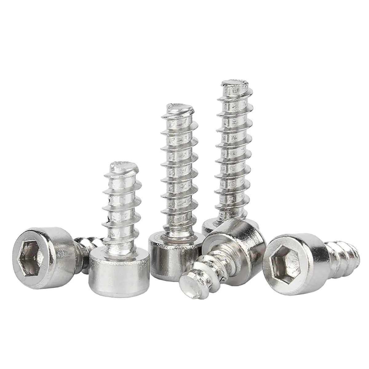 304 Stainless Steel Round Head Hexagonal Flat Tail Self Tapping Screw M2M3M4M5
304 Stainless Steel Round Head Hexagonal Flat Tail Self Tapping Screw M2M3M4M5