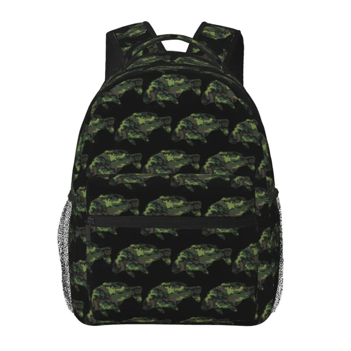 Carp Fish Angler Camouflage Carp Fishing Backpack Student BookBag Children School Bag Laptop Shoulder Bags for Men Women
Carp Fish Angler Camouflage Carp Fishing Backpack Student BookBag Children School Bag Laptop Shoulder Bags for Men Women