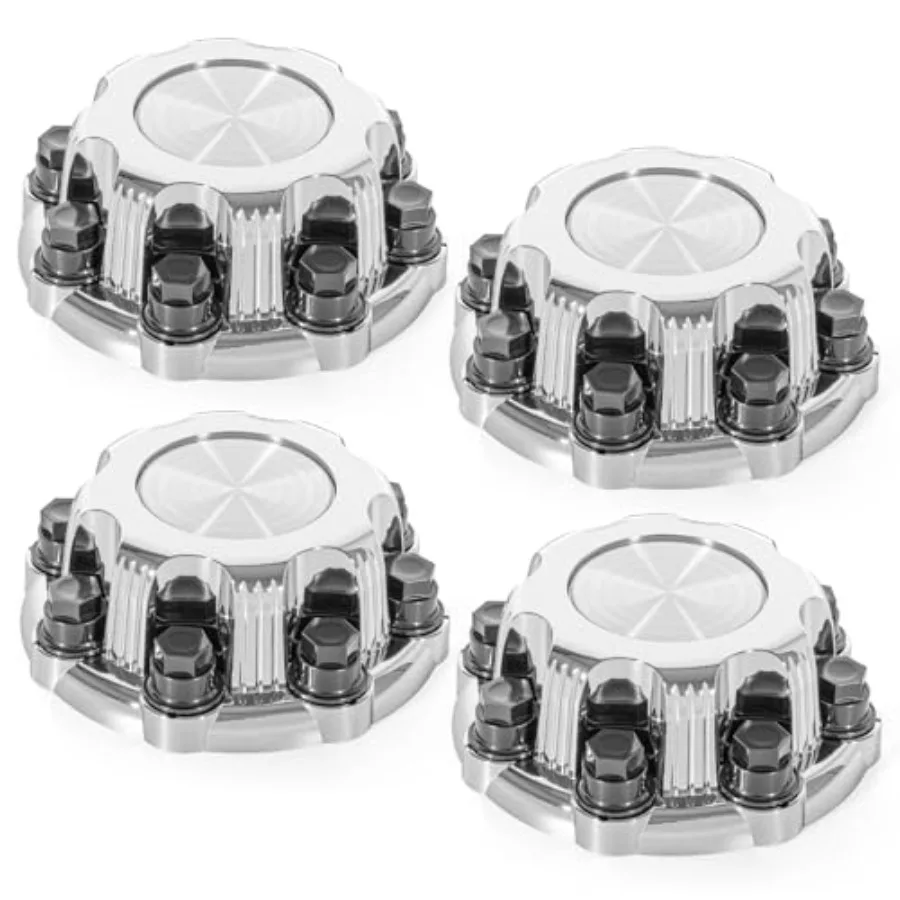 Chrome Wheel 8 Lug Chevy Center Caps Compatible with Select 16 Inch Van and Truck Rim Wheels - Replacement 15039489 15039488 95
Chrome Wheel 8 Lug Chevy Center Caps Compatible with Select 16 Inch Van and Truck Rim Wheels - Replacement 15039489 15039488 95