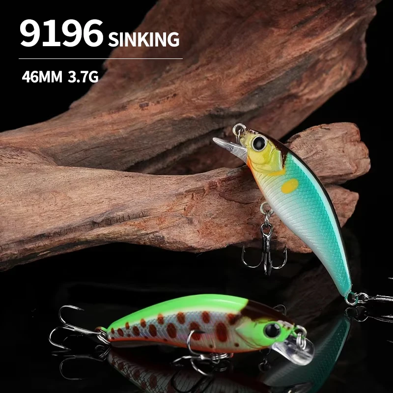 3.7g 46mm Micro Sinking Minnow Lures Trout Carp Fishing Pesca Stream Lake Artificial Baits Jerkbait Bass Pike Fishing Supplies
3.7g 46mm Micro Sinking Minnow Lures Trout Carp Fishing Pesca Stream Lake Artificial Baits Jerkbait Bass Pike Fishing Supplies