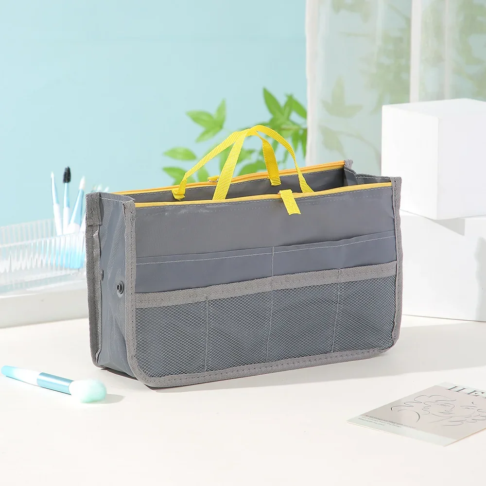 Nylon Travel Organizer Insert Bag Women Handbag Purse Large Lining Lady Makeup Cosmetic Bag Nylon cosmetic bag
Nylon Travel Organizer Insert Bag Women Handbag Purse Large Lining Lady Makeup Cosmetic Bag Nylon cosmetic bag