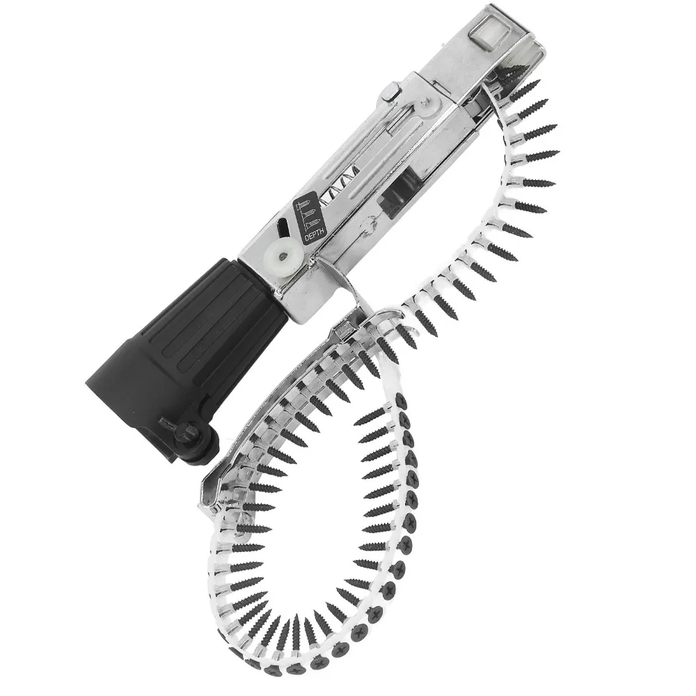 Aluminum Alloy Chain Nail Gun Adapter Corrosion Proof Automatic Feed Automatic Screw Feed Chain Adapter Depth Adjustment
Aluminum Alloy Chain Nail Gun Adapter Corrosion Proof Automatic Feed Automatic Screw Feed Chain Adapter Depth Adjustment