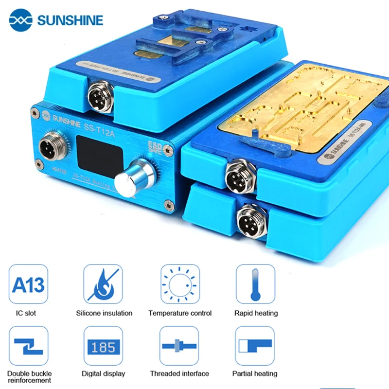 SS-T12A материнская плата CPU преднагревательная платформа для переработы с камерой для разборки телефона инструмент для ремонта разделения клея
SS-T12A материнская плата CPU преднагревательная платформа для переработы с камерой для разборки телефона инструмент для ремонта разделения клея