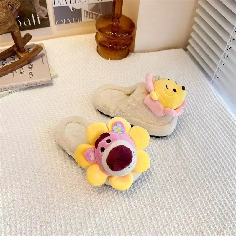 real pictures autumn winter new comfortable Winnie the Pooh cartoon women girls black beige fashion kids child cotton slippers
real pictures autumn winter new comfortable Winnie the Pooh cartoon women girls black beige fashion kids child cotton slippers