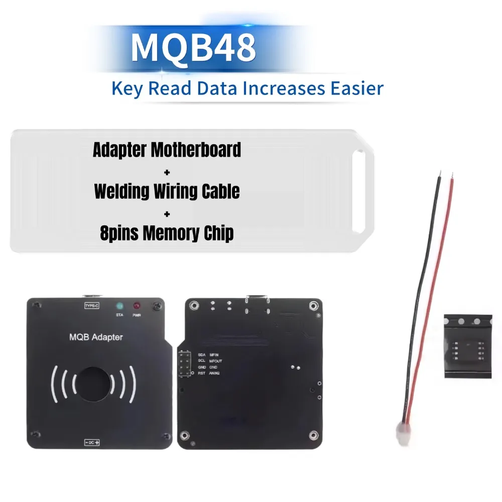 Non-Disassembly MQB48 Adapter for VW Audi Key Programming with MLB Tool V2.0.0.0 VVDI2 VVDI Key Tool PlusXSMA41EN Support
Non-Disassembly MQB48 Adapter for VW Audi Key Programming with MLB Tool V2.0.0.0 VVDI2 VVDI Key Tool PlusXSMA41EN Support