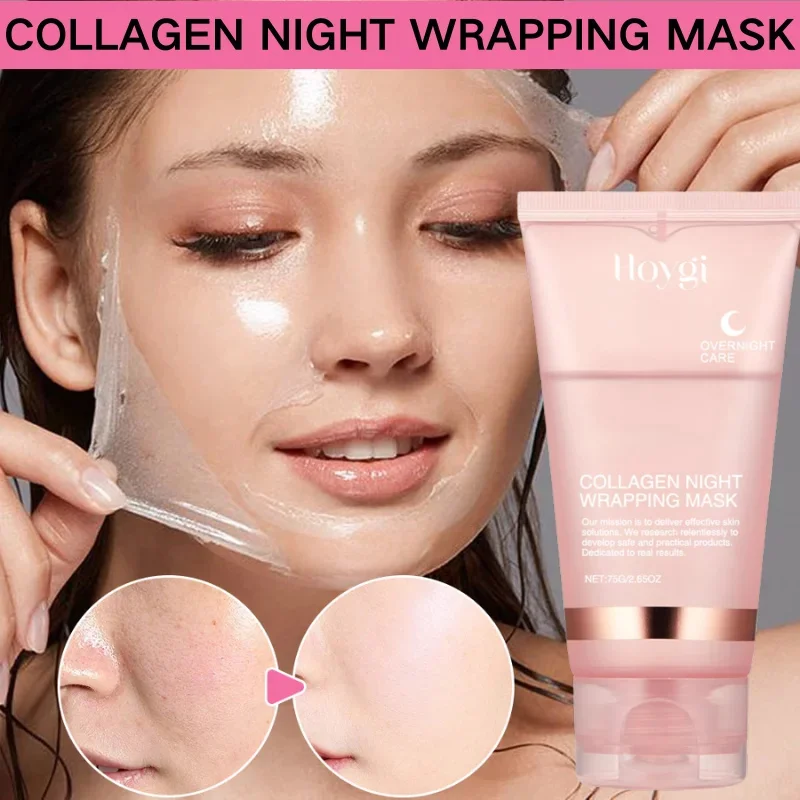 Collagen Overnight Wrapping Peel Off Facial Mask Set Korean Collagen Night Wrapping Mask Deeply Hydrates Night Care Mask Cream
Collagen Overnight Wrapping Peel Off Facial Mask Set Korean Collagen Night Wrapping Mask Deeply Hydrates Night Care Mask Cream
