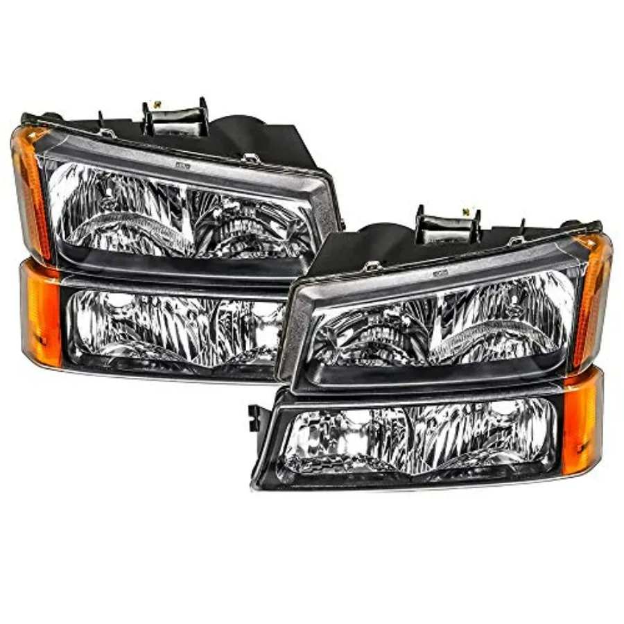 For 03-06 Silverado Headlight Assembly Compatible with 2003 2004 2005 2006 Chevy Silverado Avalanche 1500 2500 3500 Headlights
For 03-06 Silverado Headlight Assembly Compatible with 2003 2004 2005 2006 Chevy Silverado Avalanche 1500 2500 3500 Headlights