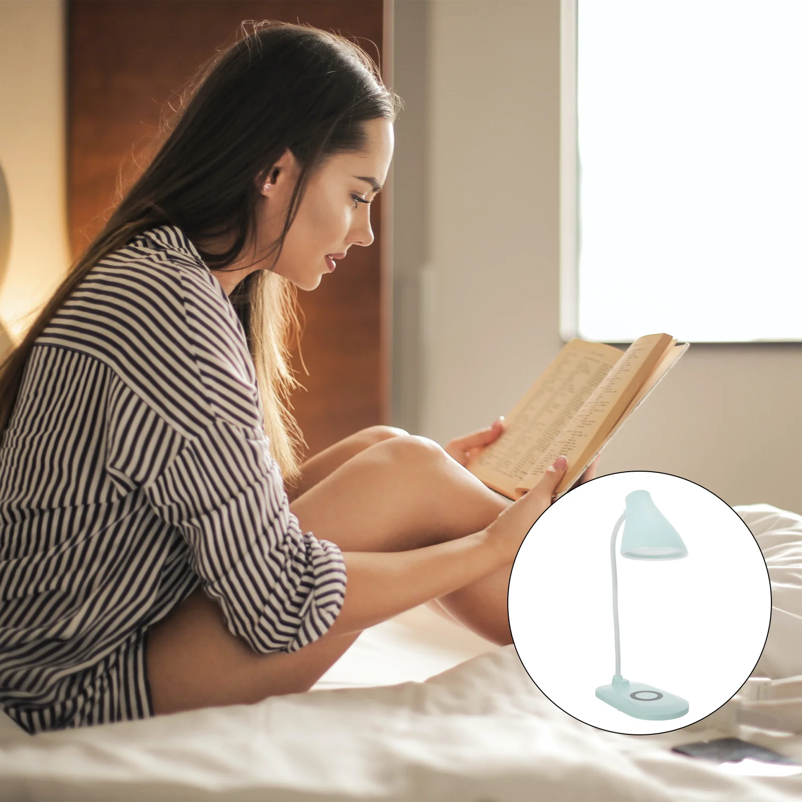 1Pcs Wireless Charging Lamp Eye Protection Desk Light Adjustable Brightness USB Charging Reading Lamp
1Pcs Wireless Charging Lamp Eye Protection Desk Light Adjustable Brightness USB Charging Reading Lamp