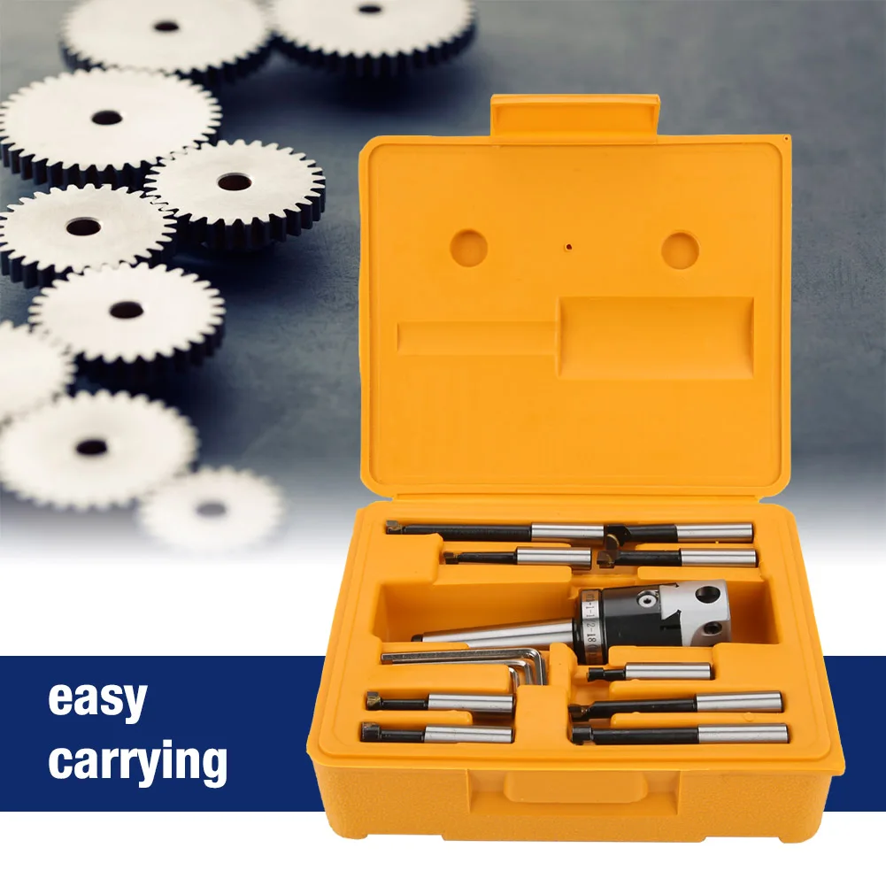 50mm Boring Head Set, 14pcs 1 Box F1-12 50mm Boring Head Set with 12mm Boring Bar Took kit
50mm Boring Head Set, 14pcs 1 Box F1-12 50mm Boring Head Set with 12mm Boring Bar Took kit