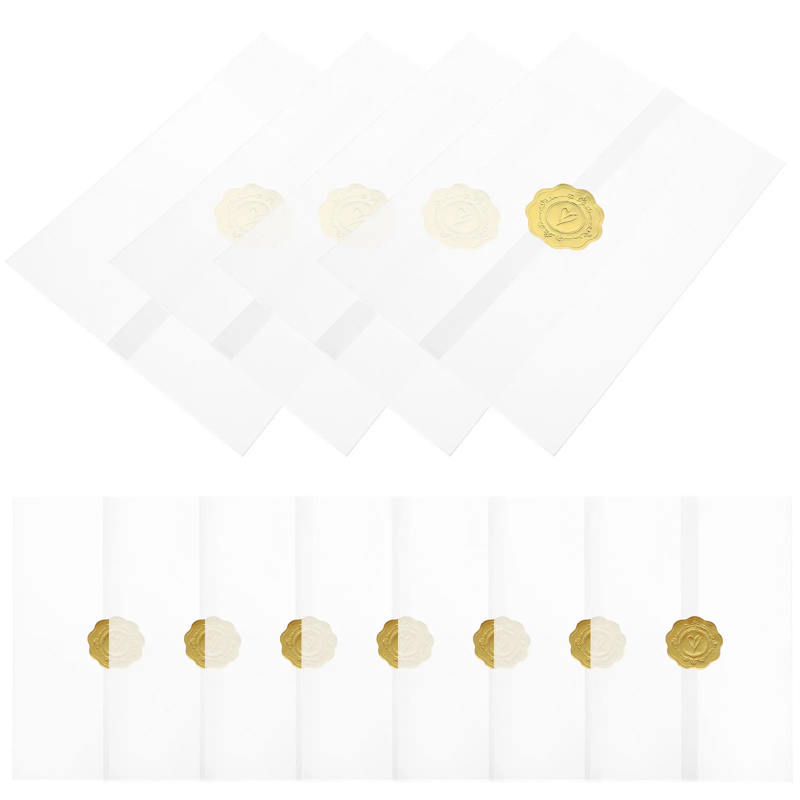 1Set Multi-Function Translucent Envelopes for Invitation Cards Wedding Shower Party Corporate Events Banquet Holiday Greeting
1Set Multi-Function Translucent Envelopes for Invitation Cards Wedding Shower Party Corporate Events Banquet Holiday Greeting