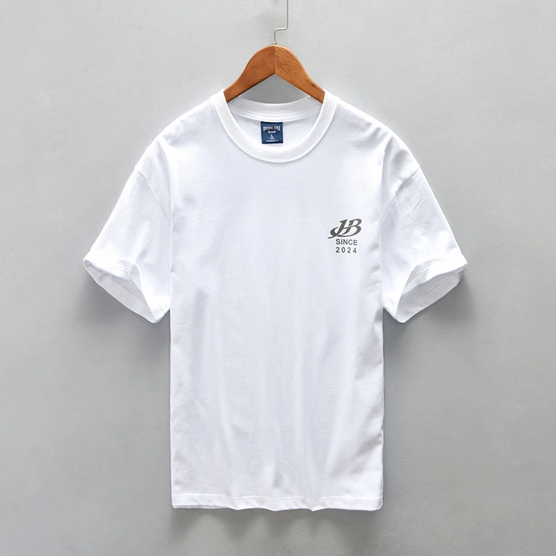 2024 Summer New Cotton Fashion Letter Print Oversize T-shirts Men Soft Comfortable Loose Tops Tees
2024 Summer New Cotton Fashion Letter Print Oversize T-shirts Men Soft Comfortable Loose Tops Tees