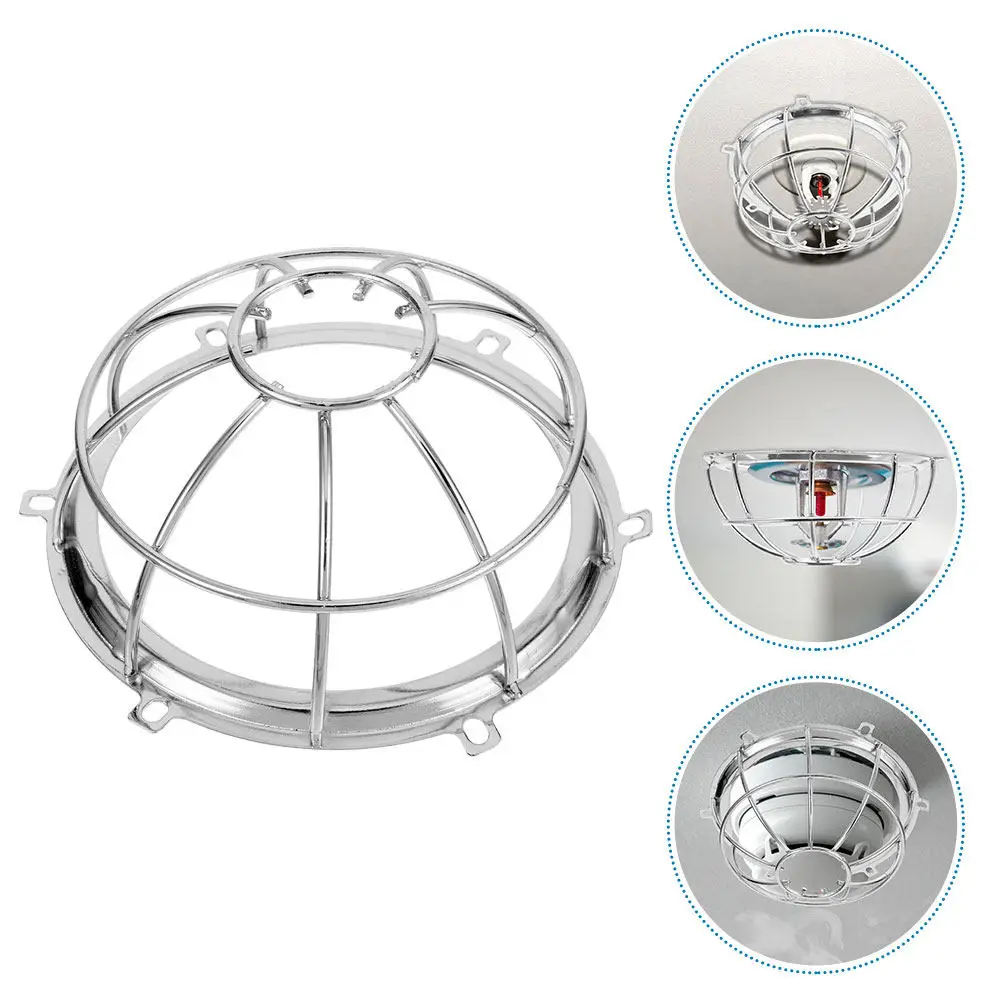 2Pcs Smoke Guard Protective Cover Iron Housing Shield Clear Design Easy Install Fire Safety Sprinkler Protector
2Pcs Smoke Guard Protective Cover Iron Housing Shield Clear Design Easy Install Fire Safety Sprinkler Protector