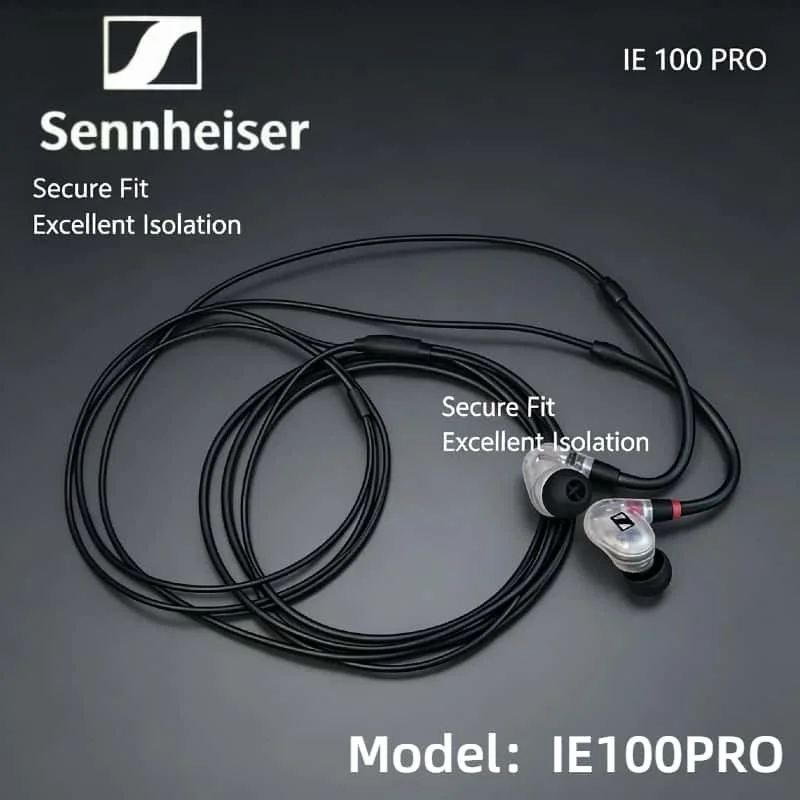 Наушники Sennheiser IE 100 PRO 2026, оригинальные проводные внутриканальные, с 10-мм широкополосным динамическим излучателем, пассивной шумоизоляцией, Hi-Fi мониторные
Наушники Sennheiser IE 100 PRO 2026, оригинальные проводные внутриканальные, с 10-мм широкополосным динамическим излучателем, пассивной шумоизоляцией, Hi-Fi мониторные
