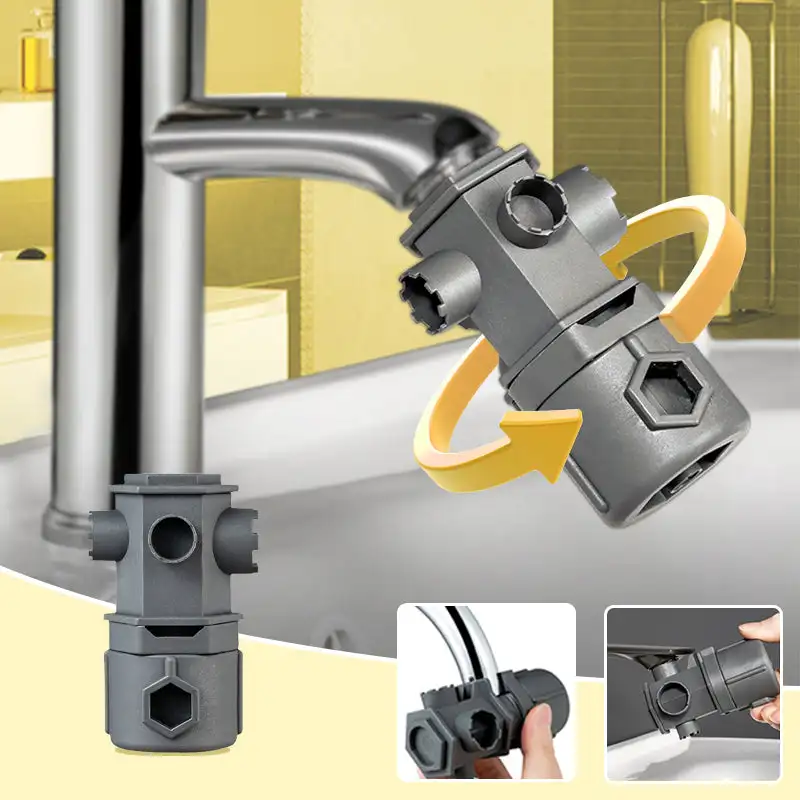 All-In-One Wrench Tool Set for Faucet 16-IN-1 Multi-function Wrench Kitchen and Bathroom Tap Water Leakage Specific Repair Tools
All-In-One Wrench Tool Set for Faucet 16-IN-1 Multi-function Wrench Kitchen and Bathroom Tap Water Leakage Specific Repair Tools