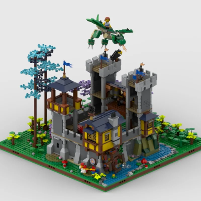 NEW 973PCS MOC Medieval Castle 48X48 Display Model Building Block Collectible DIY Creative Brick Gift Decoration Collection
NEW 973PCS MOC Medieval Castle 48X48 Display Model Building Block Collectible DIY Creative Brick Gift Decoration Collection