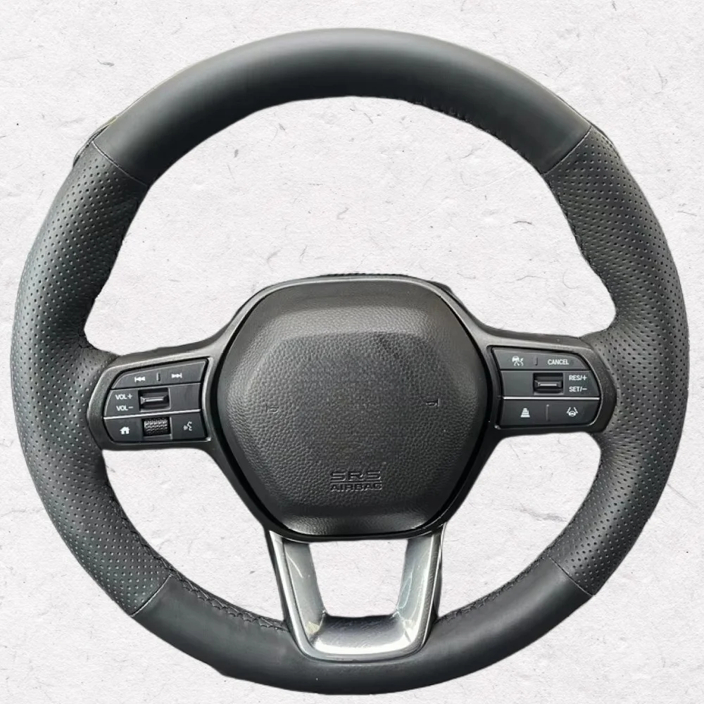 Custom Wear-resistant Car Steering Wheel Cover Genuine Leather For Honda Civic 11 XI 2021-2022 Car Interior Car Styling
Custom Wear-resistant Car Steering Wheel Cover Genuine Leather For Honda Civic 11 XI 2021-2022 Car Interior Car Styling