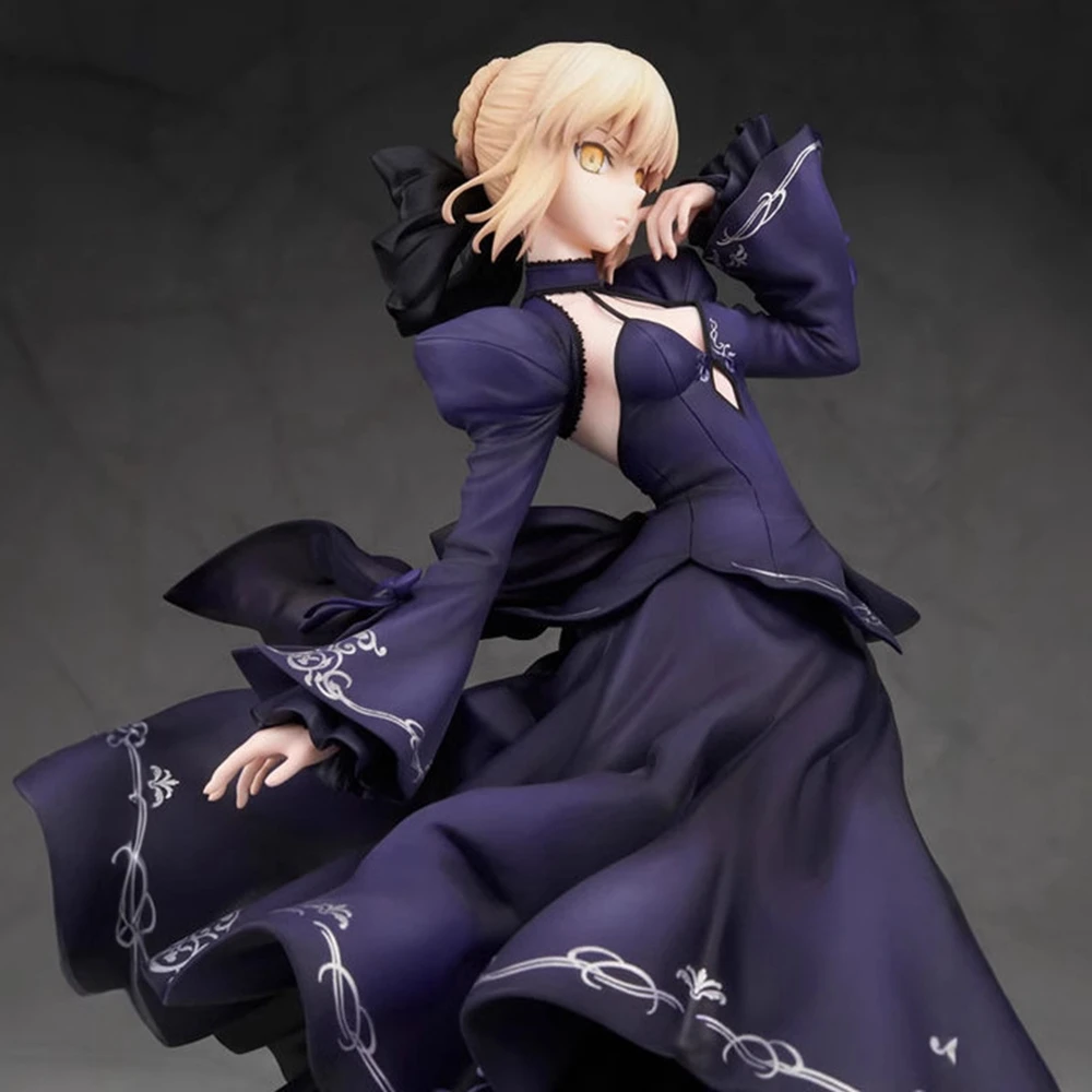 23CM Anime Gekijouban Fate/stay night Heaven's Feel Altria Pendragon Black Dress Up Saber Alter Model Toy Gift Action Figure PVC
23CM Anime Gekijouban Fate/stay night Heaven's Feel Altria Pendragon Black Dress Up Saber Alter Model Toy Gift Action Figure PVC