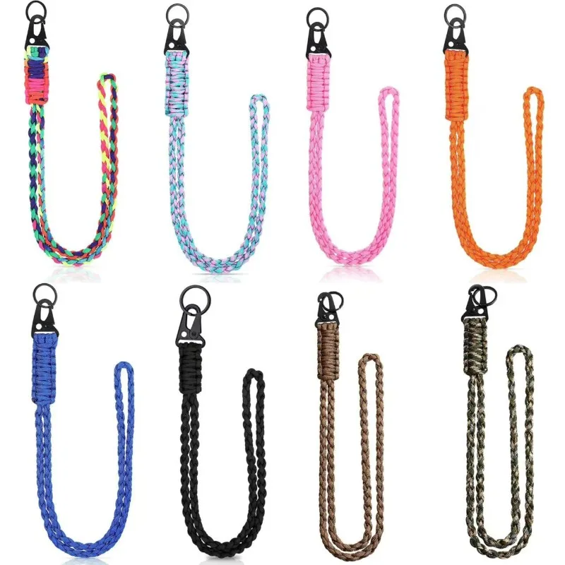 2pcs Heavy Duty 550lb Braided Parachute Rope Lanyard Eagle Buckle Pendant For Camera, Hiking, Fishing, Biking, Walking, Camping
2pcs Heavy Duty 550lb Braided Parachute Rope Lanyard Eagle Buckle Pendant For Camera, Hiking, Fishing, Biking, Walking, Camping