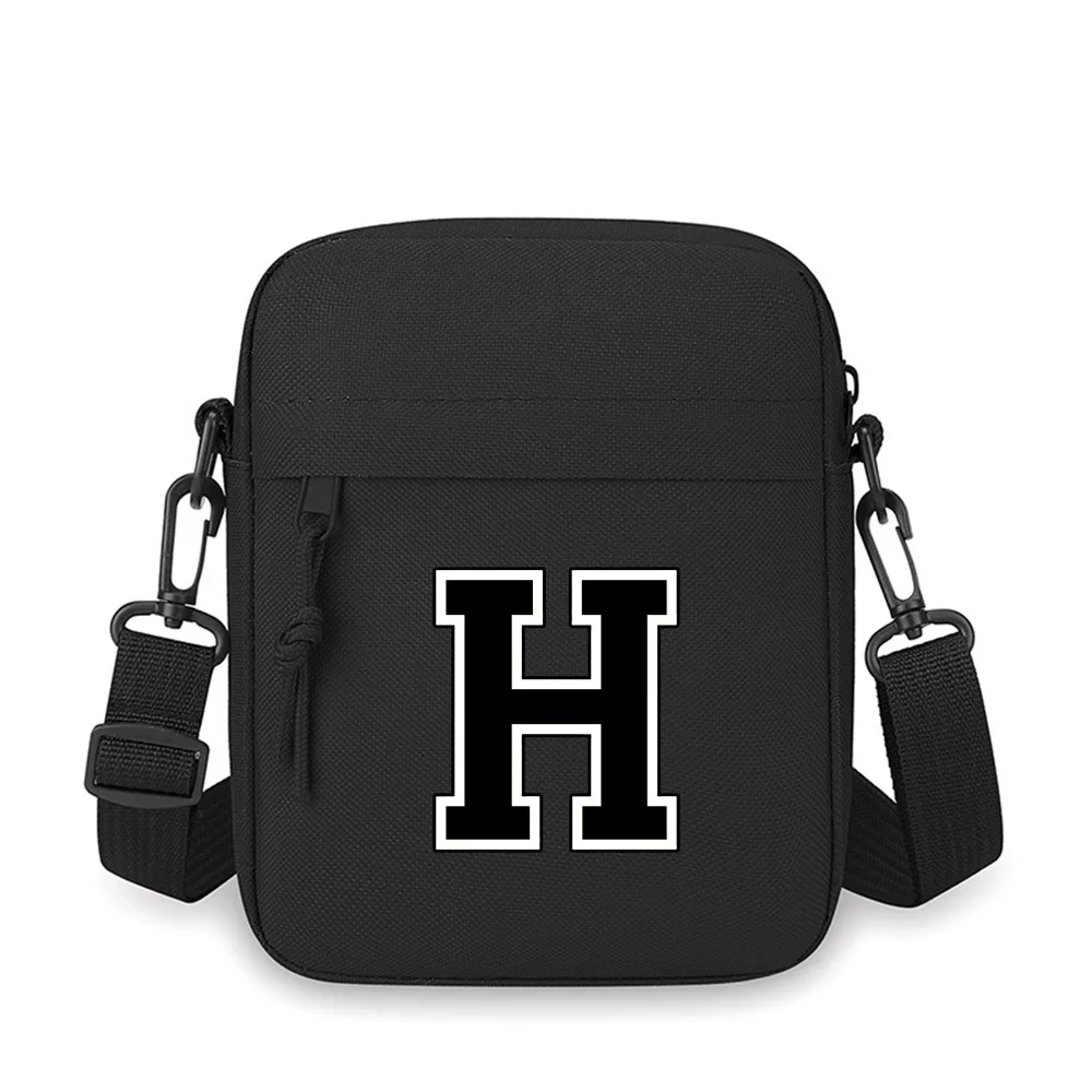 Bold letter H with clean white outline Men Crossbody Bag Single Shoulder Women Cartoon Anime Film Printing Design Unisex
Bold letter H with clean white outline Men Crossbody Bag Single Shoulder Women Cartoon Anime Film Printing Design Unisex