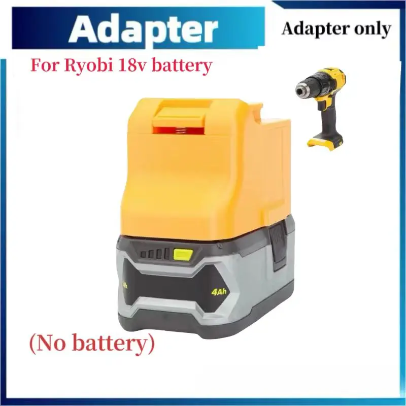 Battery Adapter For Ryobi 18V ONE+ Battery Replace To For Dewalt 18V XR LI-ION Power Electric Drill Tool Converter
Battery Adapter For Ryobi 18V ONE+ Battery Replace To For Dewalt 18V XR LI-ION Power Electric Drill Tool Converter