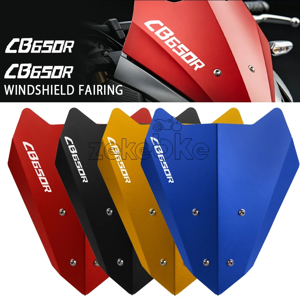 FIT FOR HONDA CB650R CB 650R CB 650 R 2018 2019 2020 2021 2022 2023 Motorcycle Accessories Screen Windshield Fairing Windscreen
FIT FOR HONDA CB650R CB 650R CB 650 R 2018 2019 2020 2021 2022 2023 Motorcycle Accessories Screen Windshield Fairing Windscreen