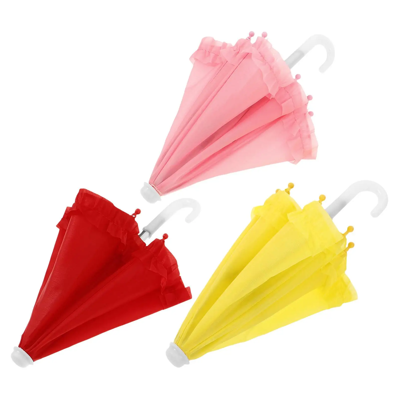 3 Pcs Little Umbrellas for Play Lace Toy Photograph Prop Children Cognitive Plaything Kids
3 Pcs Little Umbrellas for Play Lace Toy Photograph Prop Children Cognitive Plaything Kids